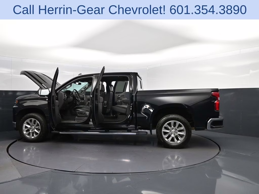 2021 Black Chevrolet Silverado 1500 LTZ 4X4 Truck