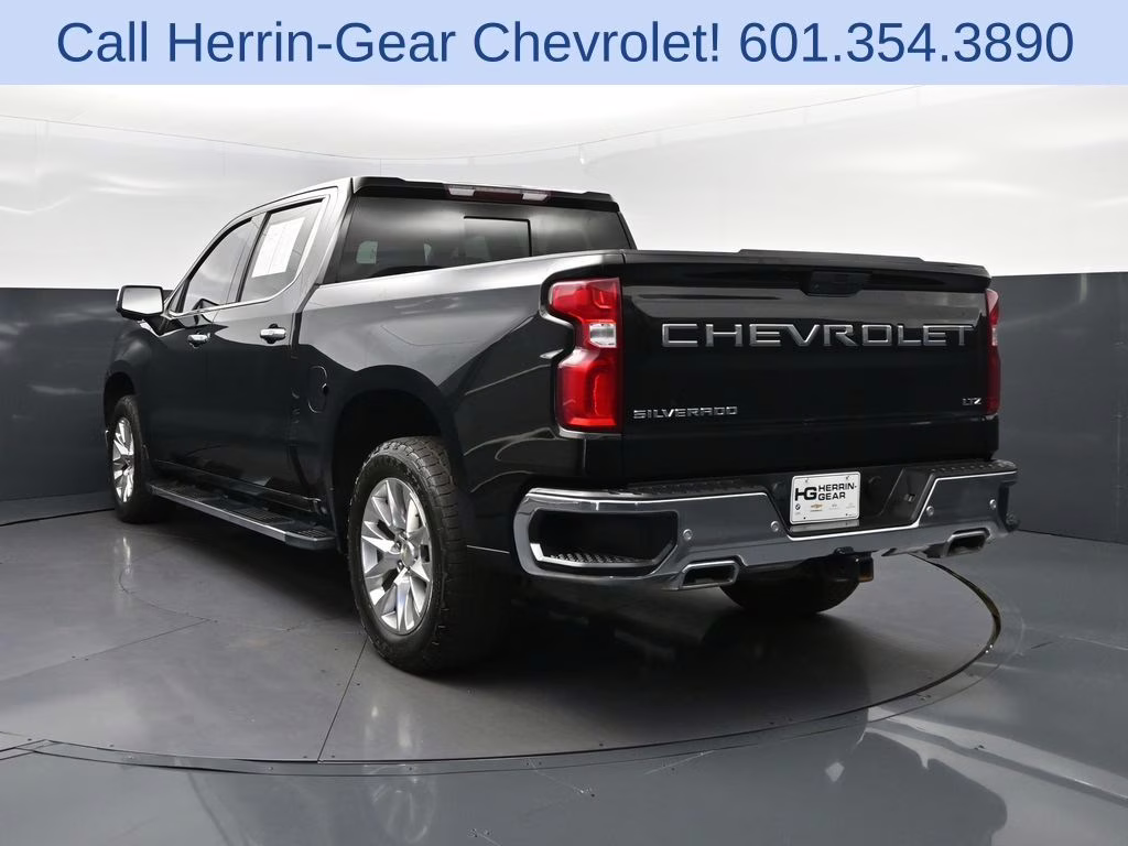 2021 Black Chevrolet Silverado 1500 LTZ 4X4 Truck
