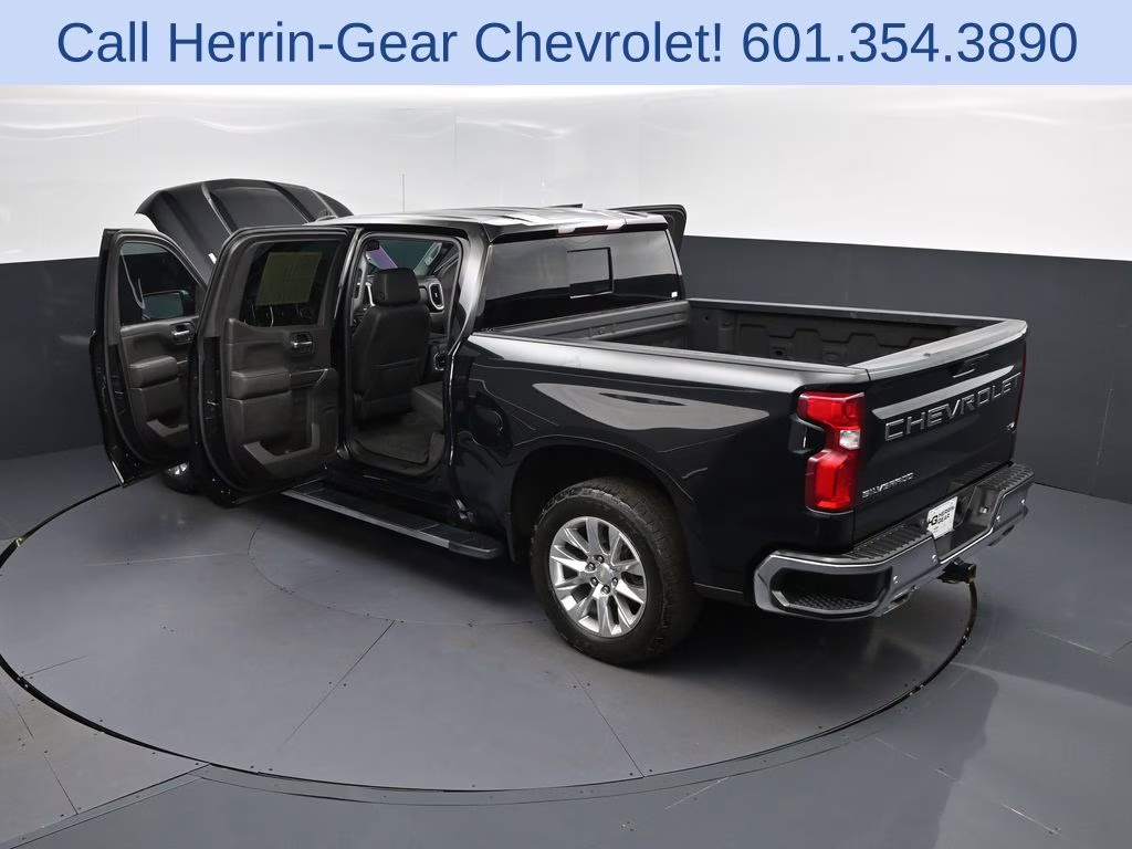 2021 Black Chevrolet Silverado 1500 LTZ 4X4 Truck