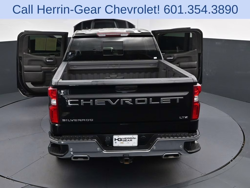 2021 Black Chevrolet Silverado 1500 LTZ 4X4 Truck