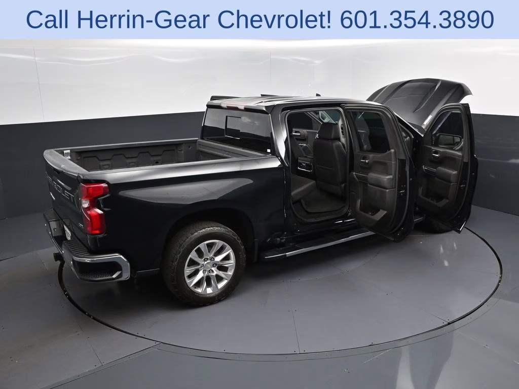 2021 Black Chevrolet Silverado 1500 LTZ 4X4 Truck