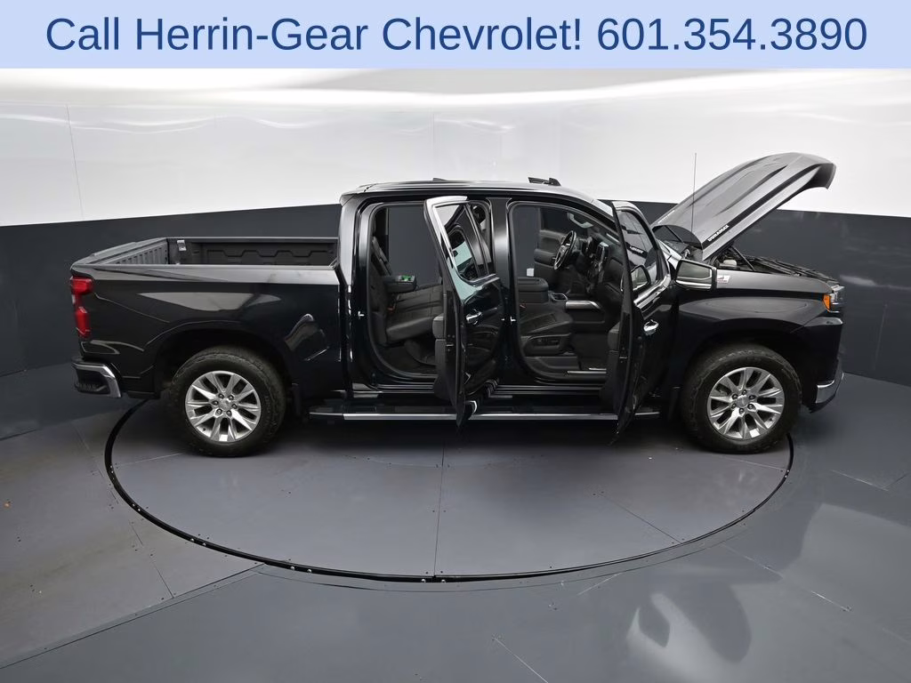 2021 Black Chevrolet Silverado 1500 LTZ 4X4 Truck