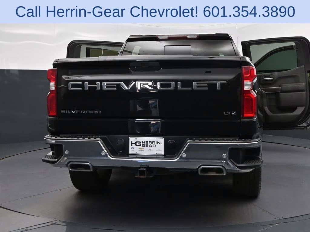 2021 Black Chevrolet Silverado 1500 LTZ 4X4 Truck