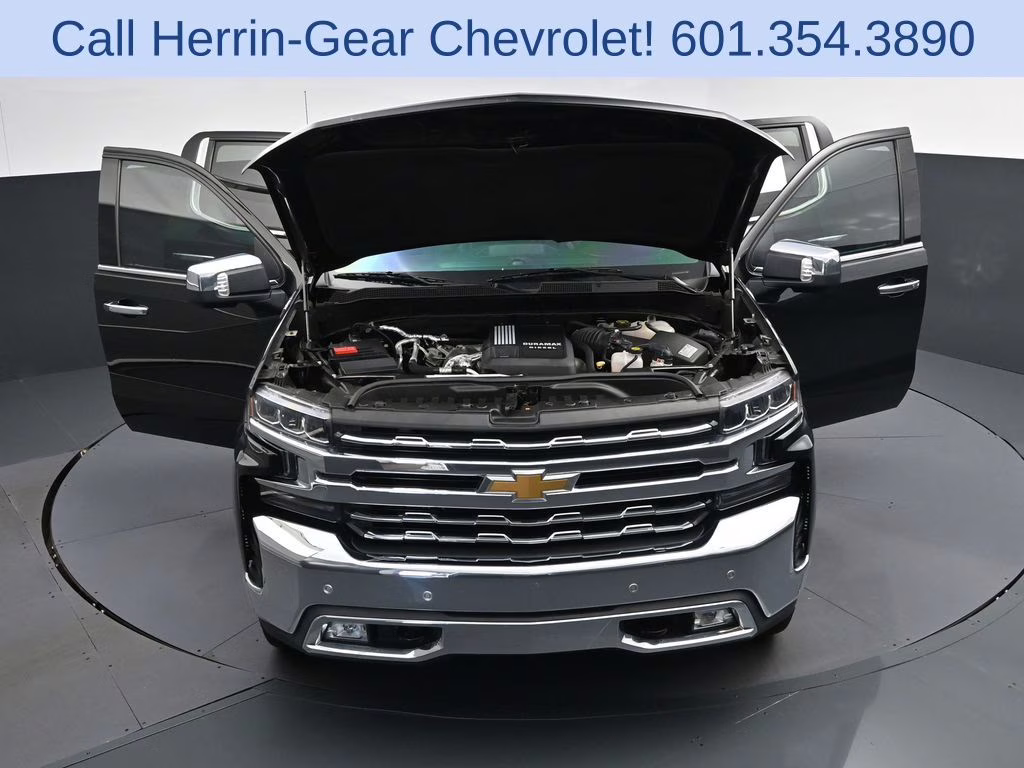 2021 Black Chevrolet Silverado 1500 LTZ 4X4 Truck
