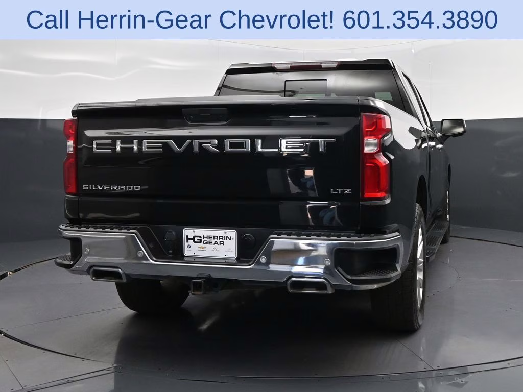 2021 Black Chevrolet Silverado 1500 LTZ 4X4 Truck
