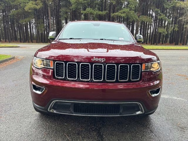 2020 Velvet Red Pearlcoat Jeep Grand Cherokee Limited RWD SUV