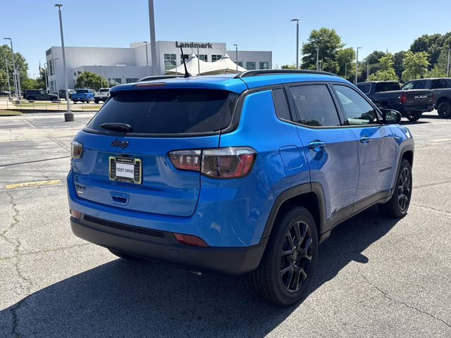 2026 Hydro Blue Pearlcoat Jeep Compass Latitude Altitude 4X4 SUV