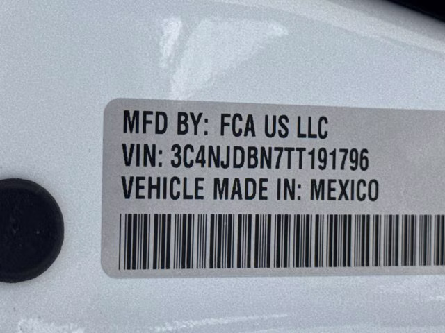 2026 Bright White Clearcoat Jeep Compass Latitude Altitude 4X4 SUV