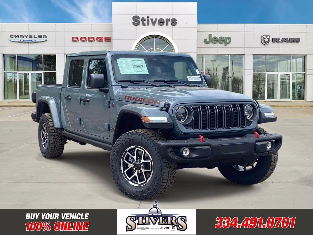 2026 Anvil Clearcoat Jeep Gladiator Rubicon X 4X4 Truck