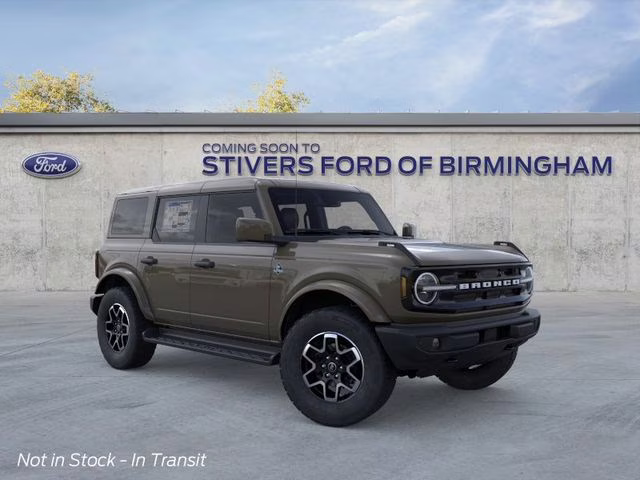 2026 Gray Ford Bronco Outer Banks 4X4 SUV