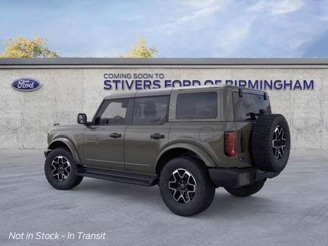 2026 Gray Ford Bronco Outer Banks 4X4 SUV