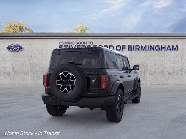 2026 Shadow Black Ford Bronco Outer Banks 4X4 SUV