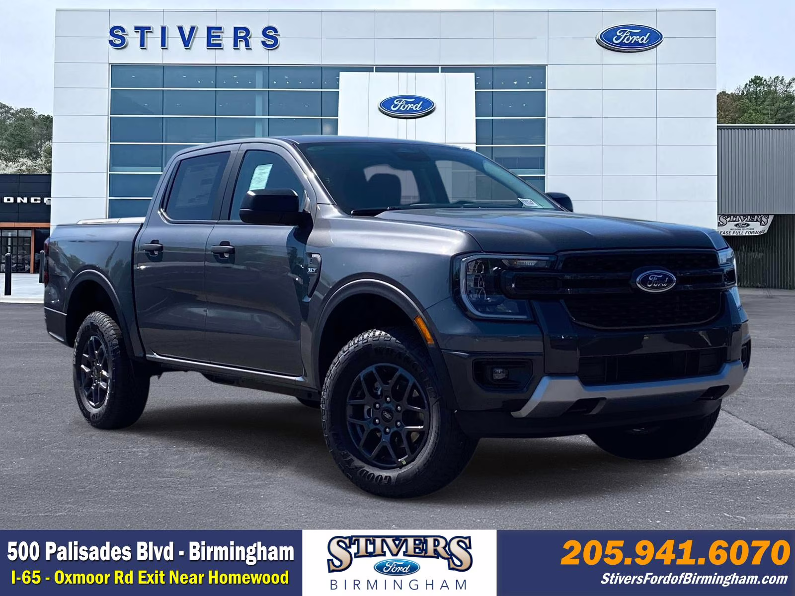 2026 Gray Metallic Ford Ranger XLT 4X4 Truck