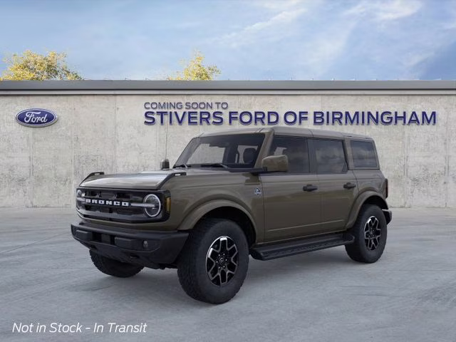 2026 Gray Ford Bronco Outer Banks 4X4 SUV