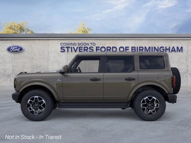 2026 Gray Ford Bronco Outer Banks 4X4 SUV