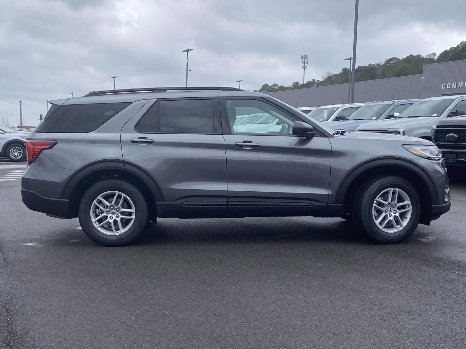 2026 Carbonized Gray Metallic Ford Explorer Active RWD SUV