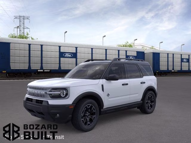 2026 Space White Metallic Ford Bronco Sport Outer Banks Bozard Built 4X4 SUV