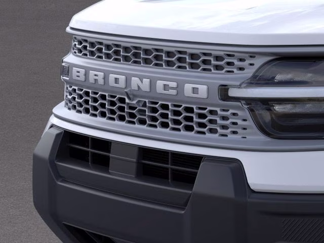 2026 Space White Metallic Ford Bronco Sport Outer Banks Bozard Built 4X4 SUV