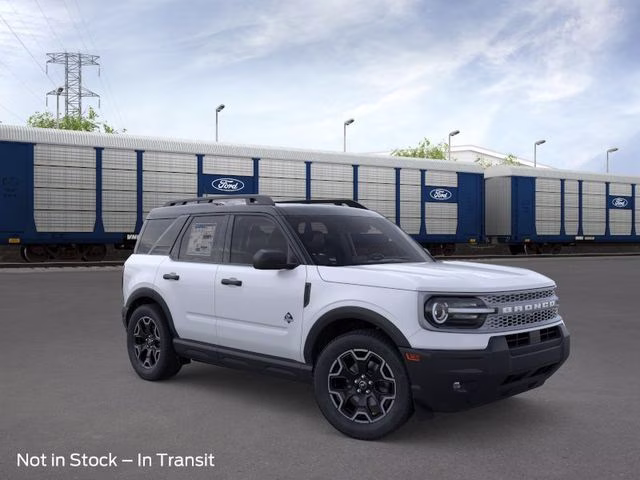 2026 Space White Metallic Ford Bronco Sport Outer Banks Bozard Built 4X4 SUV