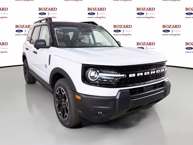 2026 Space White Metallic Ford Bronco Sport Outer Banks 4X4 SUV