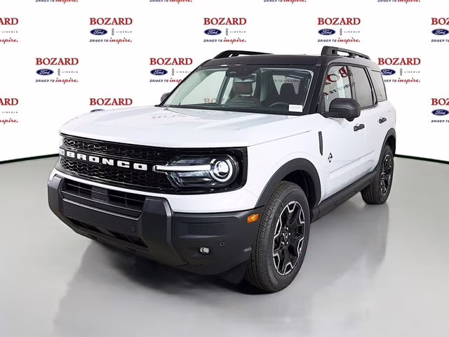 2026 Space White Metallic Ford Bronco Sport Outer Banks 4X4 SUV