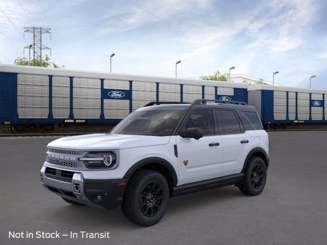 2026 Space White Metallic Ford Bronco Sport Badlands 4X4 SUV