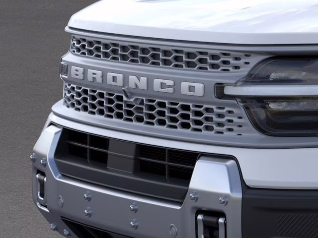 2026 Space White Metallic Ford Bronco Sport Badlands 4X4 SUV