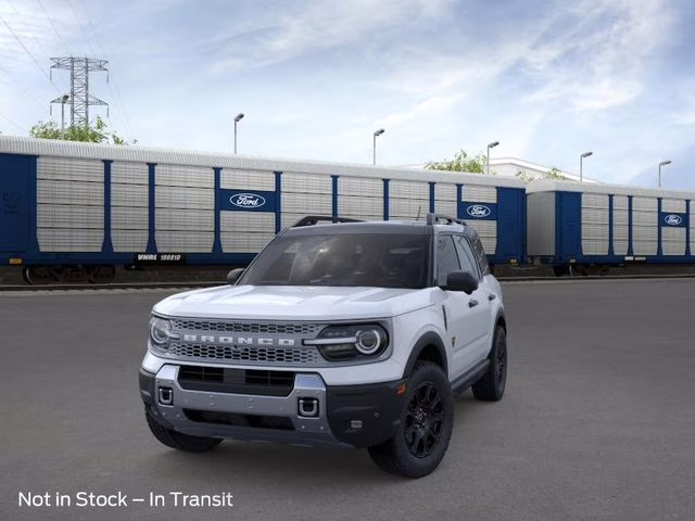 2026 Space White Metallic Ford Bronco Sport Badlands 4X4 SUV