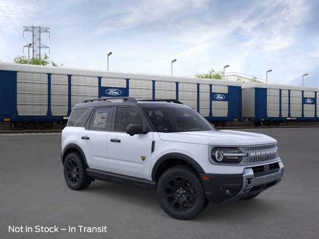 2026 Space White Metallic Ford Bronco Sport Badlands 4X4 SUV