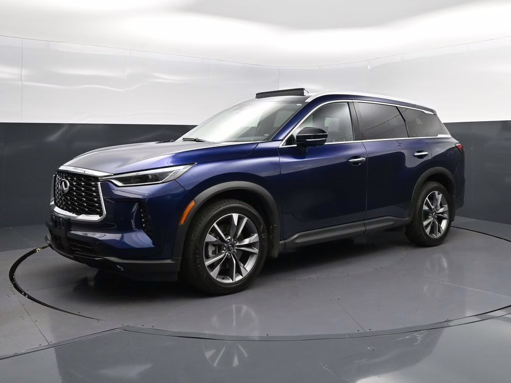 2023 Blue INFINITI QX60 LUXE AWD SUV