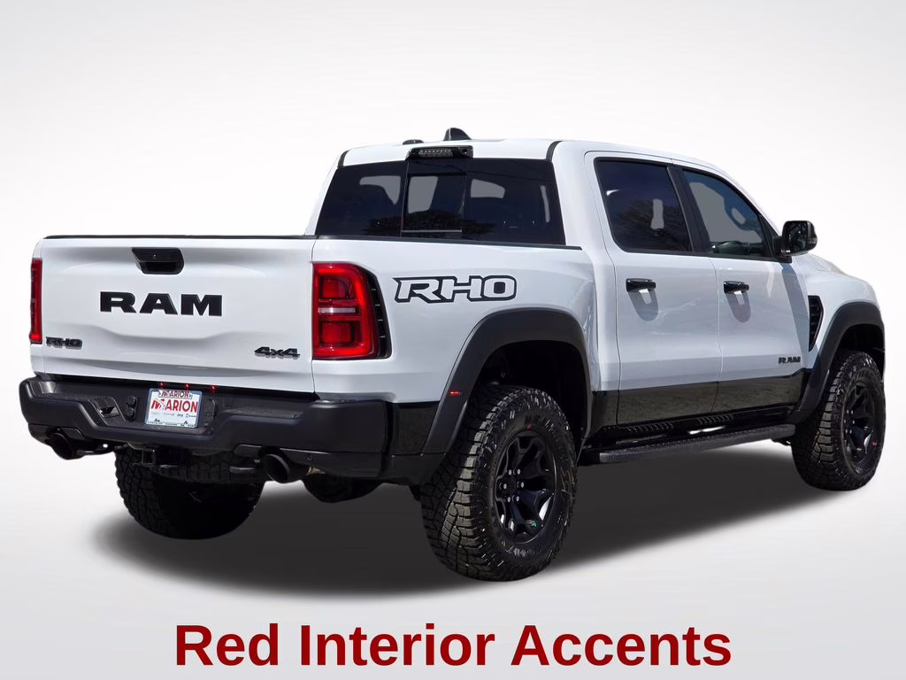 2026 Bright White Clearcoat Ram 1500 RHO 4X4 Truck