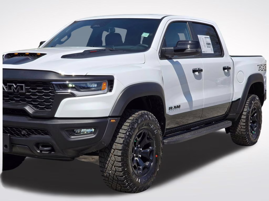 2026 Bright White Clearcoat Ram 1500 RHO 4X4 Truck