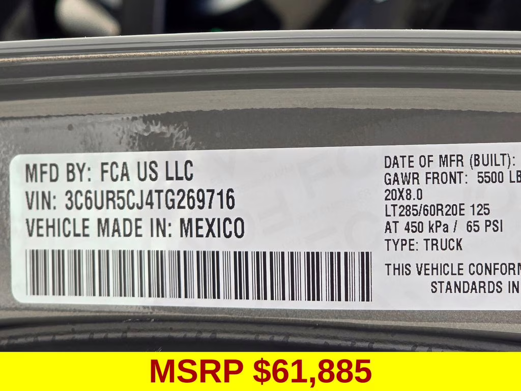 2026 Ceramic Gray Clearcoat Ram 2500 Tradesman 4X4 Truck