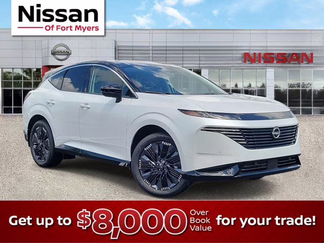 2026 Everest White Pearl/Black Nissan Murano Platinum AWD SUV