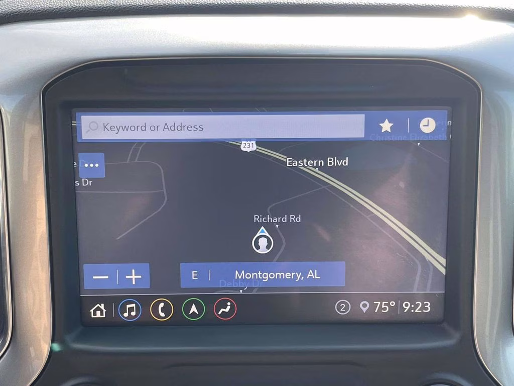 2020 Shadow Gray Metallic Chevrolet Silverado 1500 LTZ 4X4 Truck