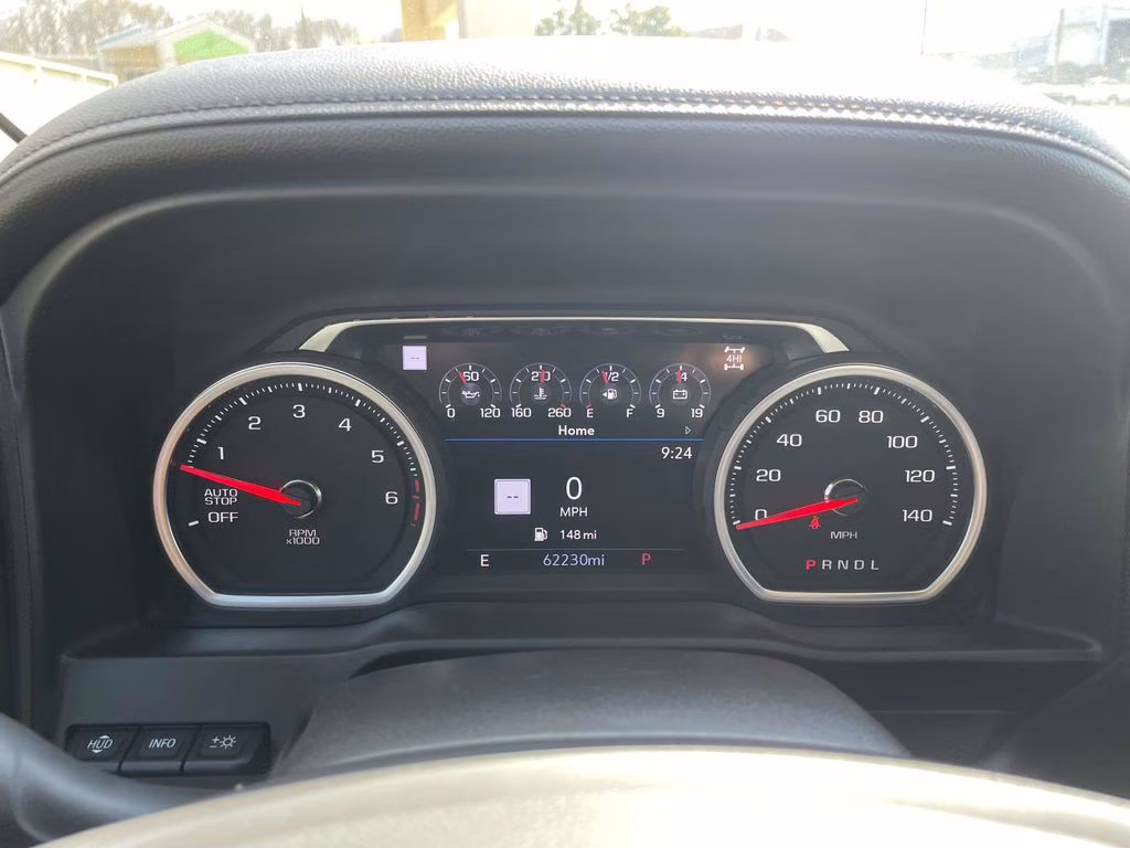 2020 Shadow Gray Metallic Chevrolet Silverado 1500 LTZ 4X4 Truck