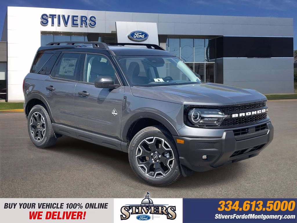 2026 Carbonized Gray Metallic Ford Bronco Sport Outer Banks 4X4 SUV