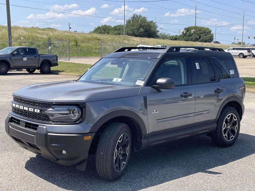 2026 Carbonized Gray Metallic Ford Bronco Sport Outer Banks 4X4 SUV