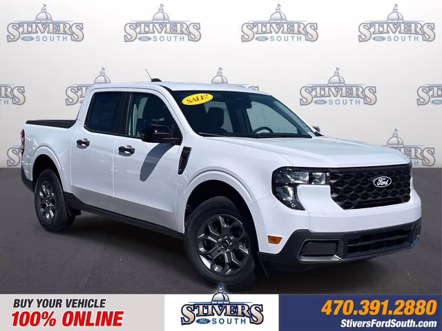 2025 Oxford White Ford Maverick XLT AWD Truck
