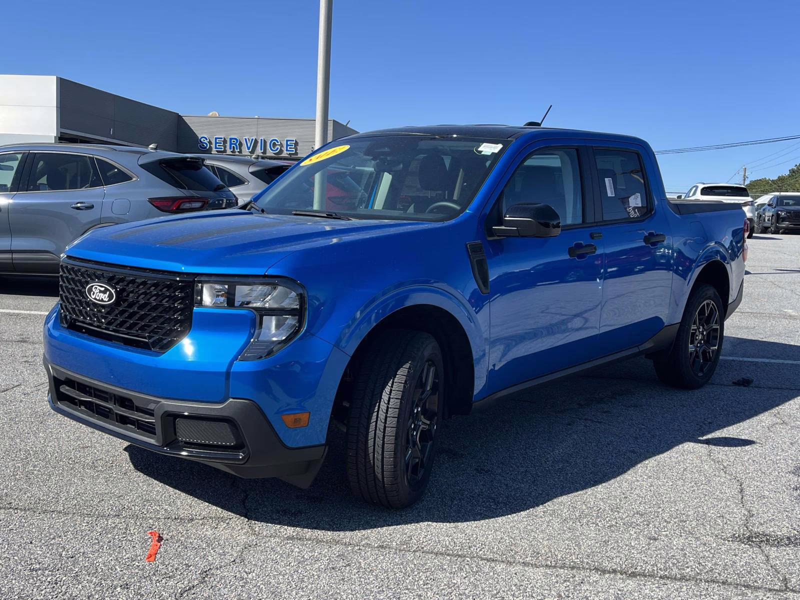 2025 Blue Ford Maverick XLT AWD Truck