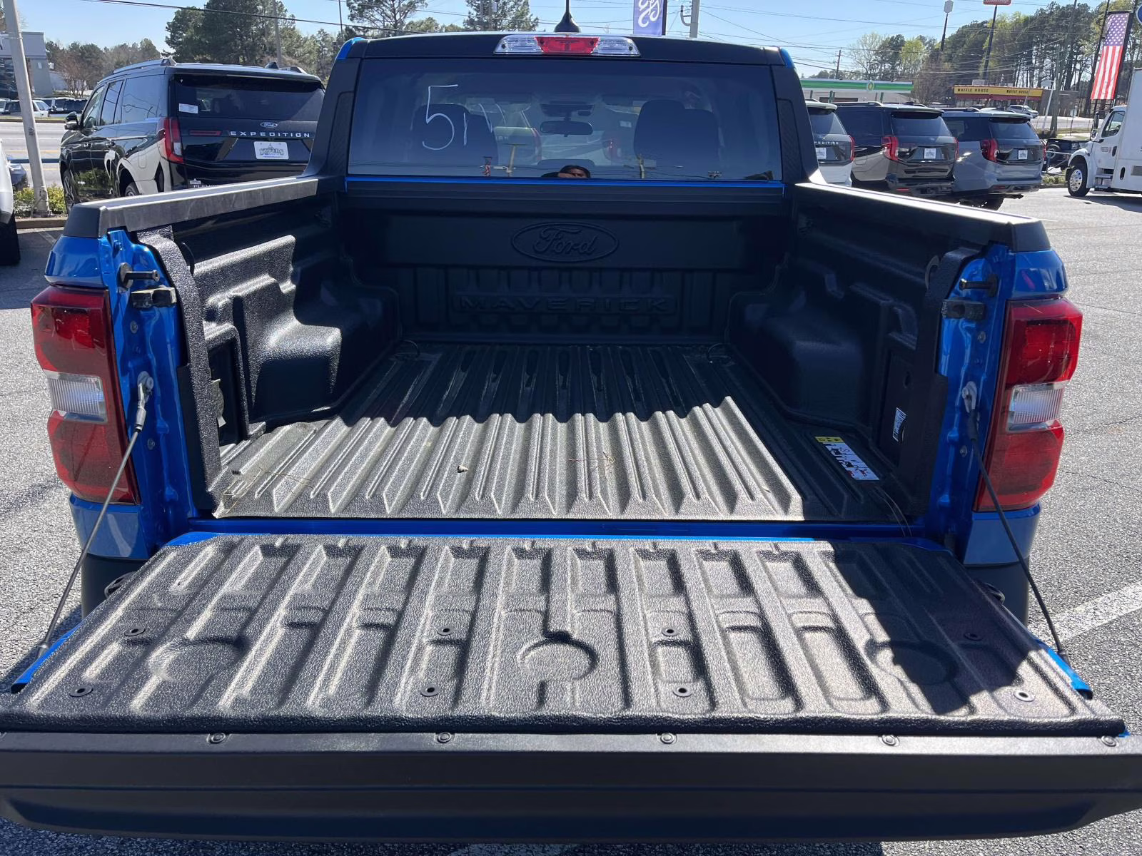 2025 Blue Ford Maverick XLT AWD Truck