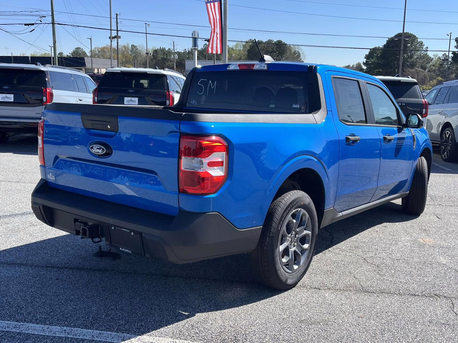 2025 Blue Ford Maverick XLT AWD Truck
