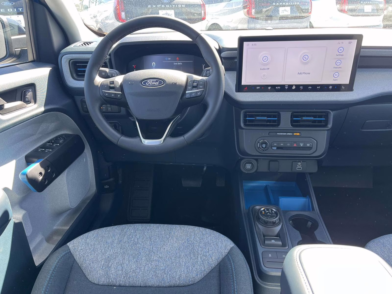 2025 Blue Ford Maverick XLT AWD Truck