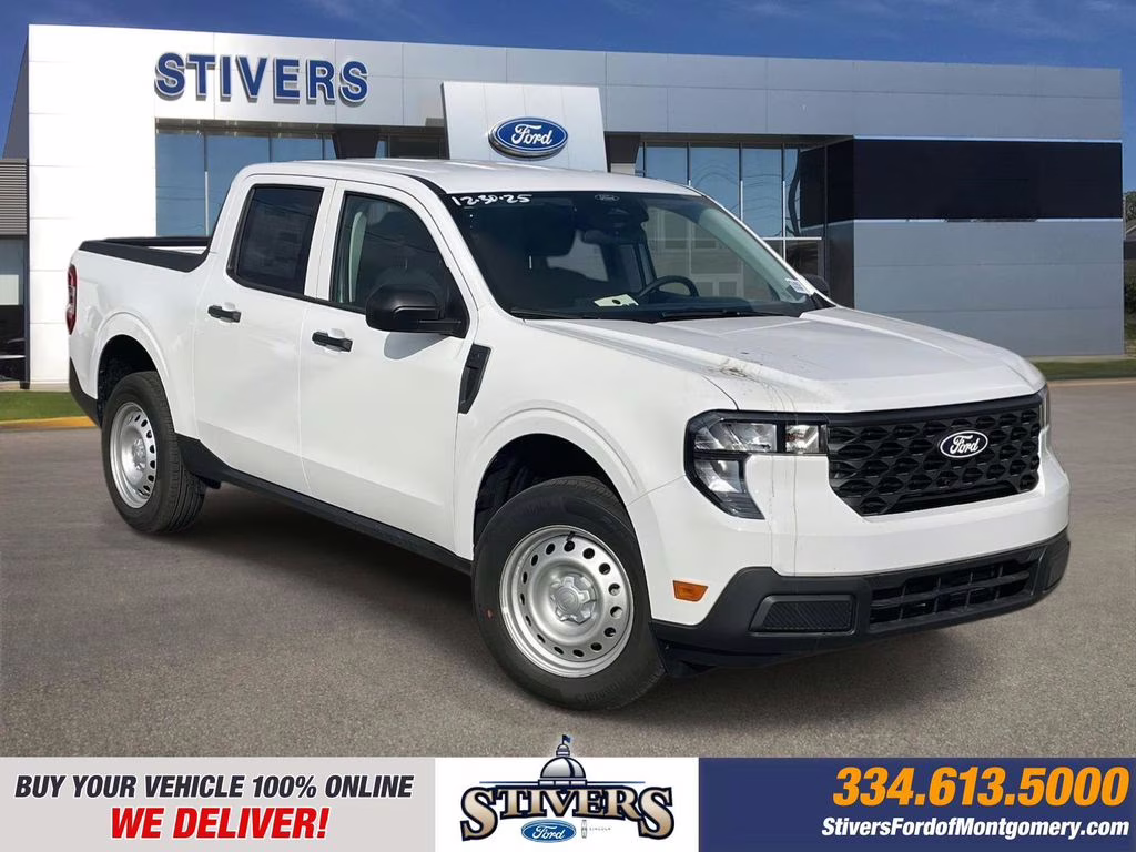 2026 White Ford Maverick XL FWD Truck