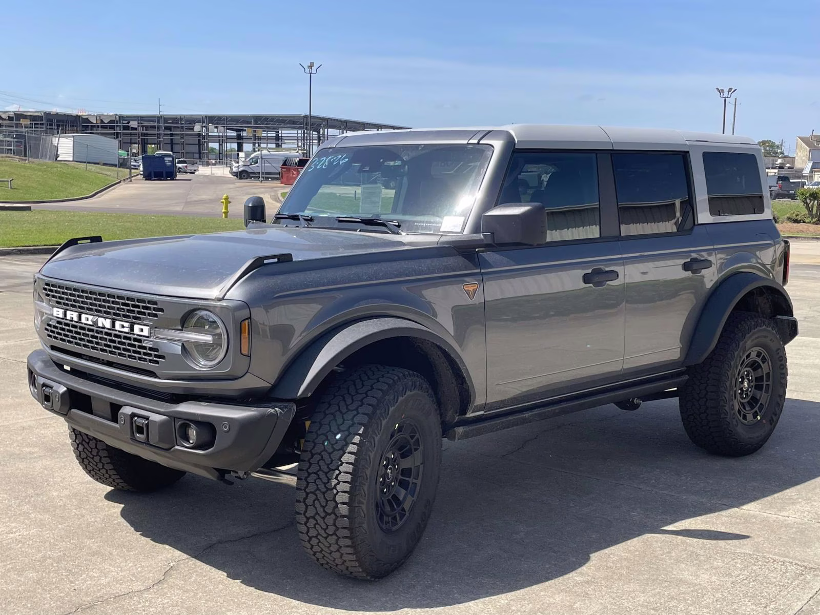 2026 Grey Ford Bronco Badlands 4X4 SUV