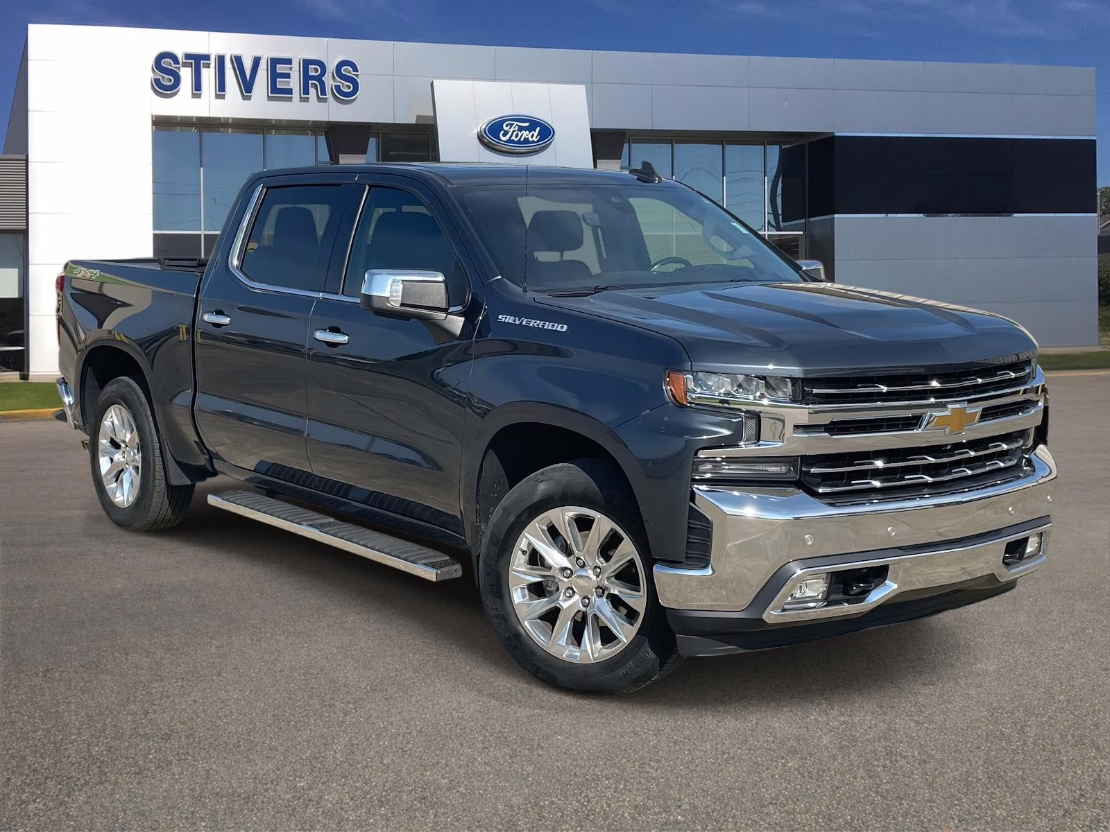 2020 Shadow Gray Metallic Chevrolet Silverado 1500 LTZ 4X4 Truck