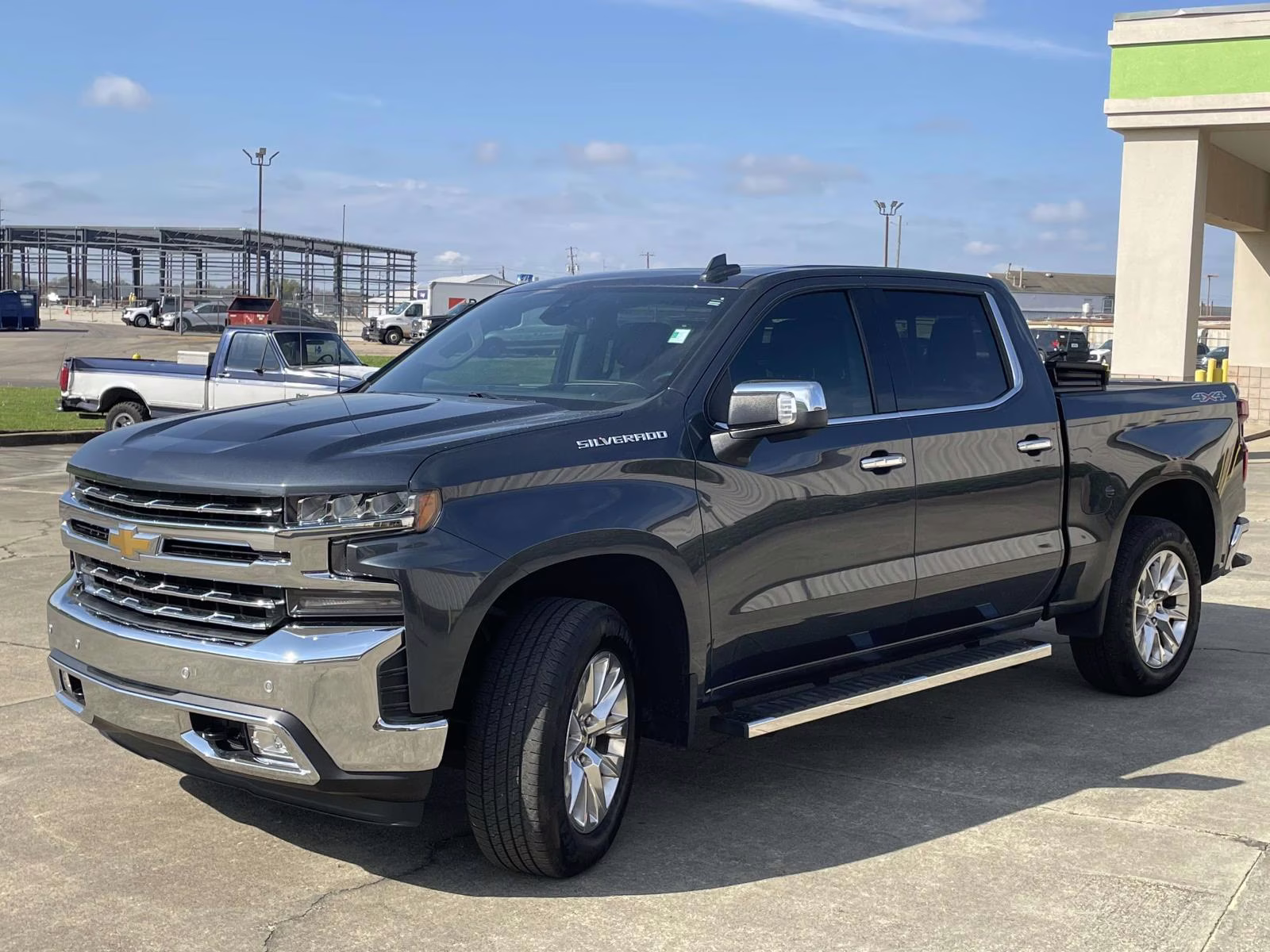 2020 Shadow Gray Metallic Chevrolet Silverado 1500 LTZ 4X4 Truck