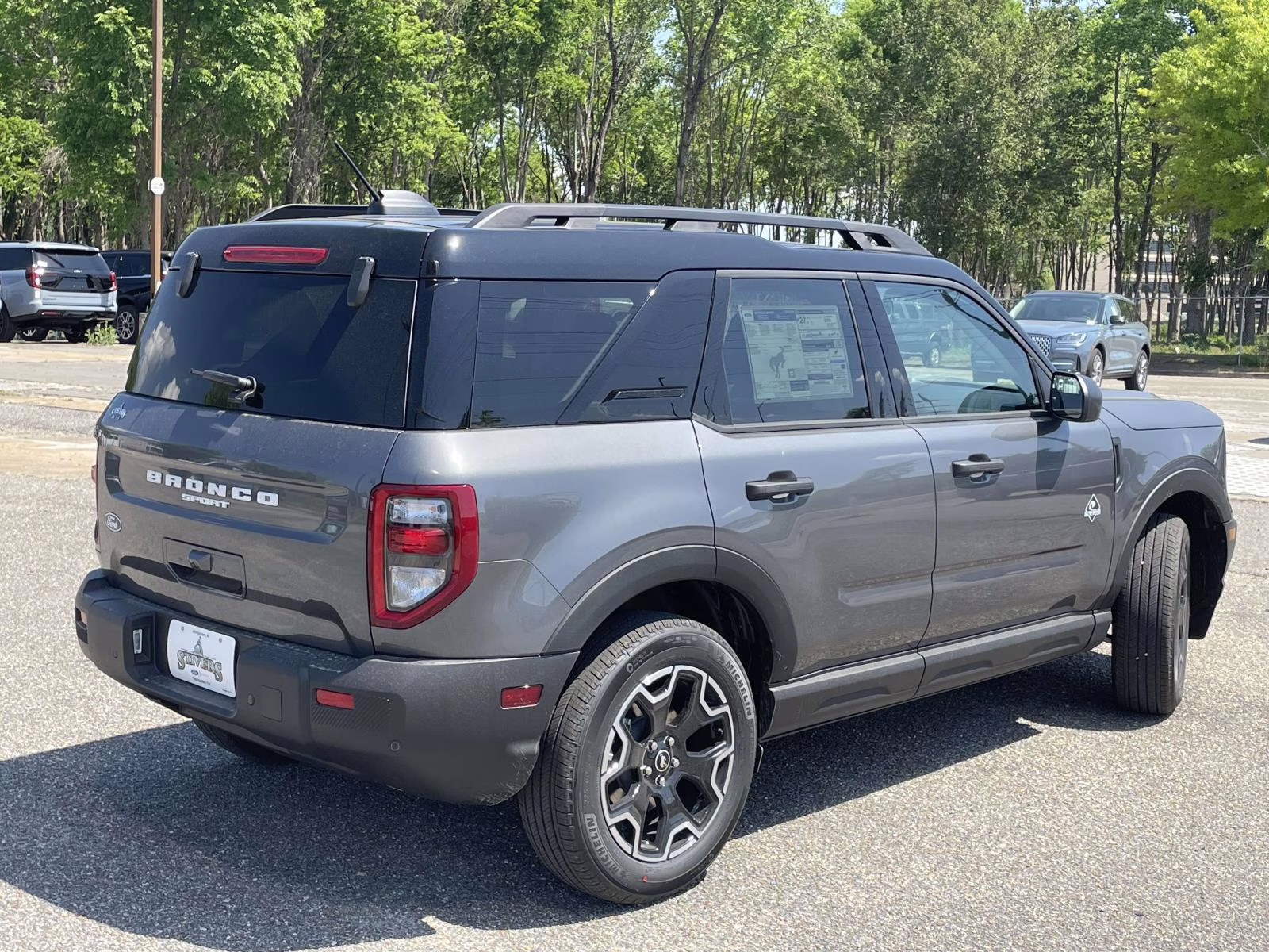 2026 Carbonized Gray Metallic Ford Bronco Sport Outer Banks 4X4 SUV