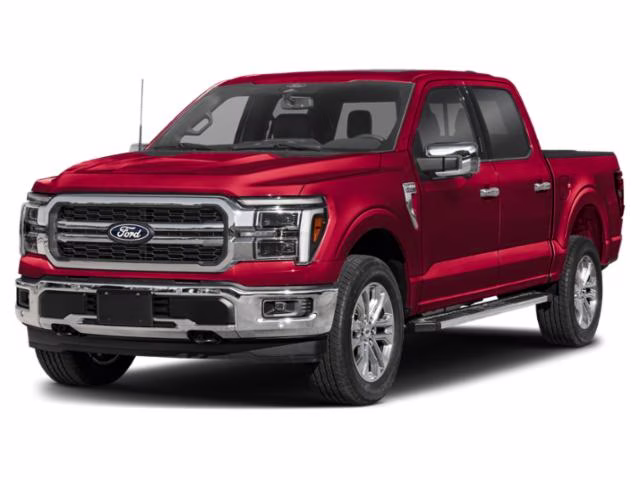 2026 Ruby Red Metallic Tinted Clearcoat Ford F-150 LARIAT 4X4 Truck