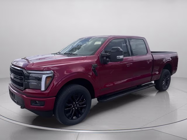 2026 Ruby Red Metallic Tinted Clearcoat Ford F-150 LARIAT 4X4 Truck